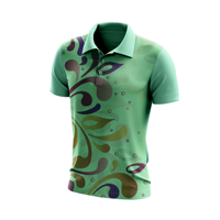 Chemise pour homme de haute qualité imprimée avec logo personnalisé, 100% polyester tricoté, respirante, uniforme d'été de qualité supérieure
