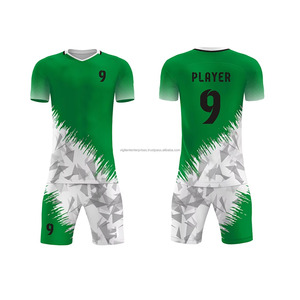 เสื้อฟุตบอลสำหรับผู้ชายเสื้อฟุตบอลมีหมายเลขชื่อทีมโลโก้สำหรับเยาวชนชุดฟุตบอลตามสั่ง - Product Image 2