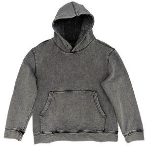 100% Top High Quality Custom Logo Men's Acid <b>Wash</b> Pullover Hoodie For <b>Boys</b> New Arrival Hot Sale Men's Acid <b>Wash</b> Hoodies - Product Image 1
