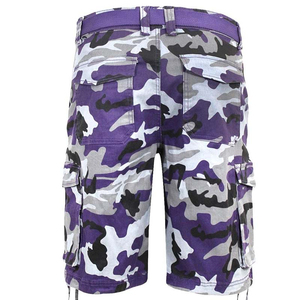 Nuevos Pantalones Cortos Cargo de Lona 100% Algodón para Hombre, Diseño Premium de Alta Gama, Cintura Elástica Media, Transpirables y Suaves, Precio al por Mayor - Product Image 4