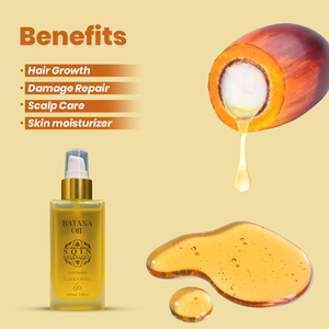 Aceite Portador de Batana Natural Prensado en Frío, Certificado GMP, SQIN Botanicals, para Cuidado del Cabello, Cuidado de la Piel, Mezclas para Masajes, a Granel - Product Image 3