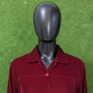 Camisón de Algodón 100% para Mujer, Tallas Grandes, Transpirable, Personalizado al por Mayor, con Cuello de Abrigo y Pantalón Corto de Seda Suave - Product Image 3