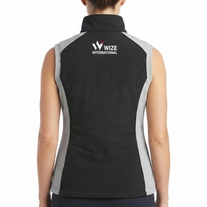 Best Selling Corduroy Spandex Pullover Pattern Horse Riding <b>Gilet</b> Vest Lightweight Sleeveless Quilted Rider Puffer Training - Product Image 2