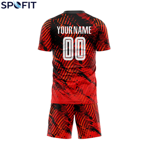 Uniforme de Fútbol Personalizado de Alta Calidad, Uniforme de Fútbol Transpirable con Estampado por Sublimación, Venta al Por Mayor con Servicio OEM - Product Image 6