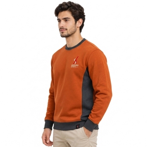 Sweat-shirt oversize pour homme en molleton, pull doux et chaud, design épaules tombantes, coupe décontractée, vêtements streetwear tendance, vente en gros - Product Image 6