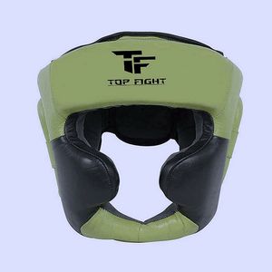 อุปกรณ์ป้องกันศีรษะสำหรับชกมวย รุ่น Top Fight Boxing Head Guard ทำจากหนัง PU แบบติดตีนตุ๊กแก น้ำหนักเบา ระบายอากาศได้ดี เหมาะสำหรับการฝึกซ้อมและการแข่งขัน รุ่น Aytc-1091 ปรับแต่งได้ - Product Image 3