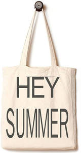 Bolsas de Compras de Lona de Algodón Natural Resistente con Impresión de Logotipo, Bolsa de Almacenamiento de Ropa para Compras Diarias de Verano - Product Image 3