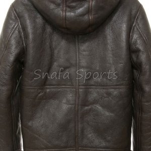 Men Genuine Shearling Leather <b>Jacket</b> Winter Warm <b>Fur</b> <b>Lined</b> <b>Jacket</b> For Men's In Adult Size leather <b>Jacket</b> - Product Image 5