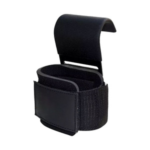 Crochets de musculation professionnels avec support de poignet renforcé et coussin en néoprène pour l'entraînement de force et les séances d'exercices - Product Image 5