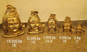 พระพุทธรูปศิวะโบราณ งานศิลปะแบบอาร์ตเดโค สำหรับบูชาที่บ้าน วัด หรือบูชาที่บ้านแบบอินเดียดั้งเดิม  รูปปั้นพระศิวะ  รูปปั้นพระศิวะแบบเป็นมิตรกับสิ่งแวดล้อม - Product Image 2