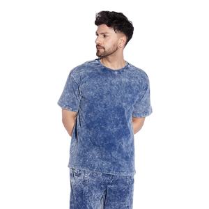 Camiseta de Diseño Nuevo Personalizada, 100% Algodón Jersey, Lisa, Informal, para Hombre, Lavado Ácido, Ropa de Verano para Hombre, Precio Muy Bajo - Product Image 1