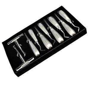 ชุดอุปกรณ์ยกถอนรากฟันแบบแมนนวล ทำจากสแตนเลส จำนวน 10 ชิ้น ยี่ห้อ Shuja Surgico - Product Image 3