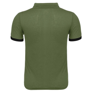 Conjunto Deportivo Casual de Dos Piezas para Hombre, Camiseta Polo Personalizada y Pantalones Cortos de Manga Corta, Talla Grande, Transpirable y Térmico para Verano - Product Image 4