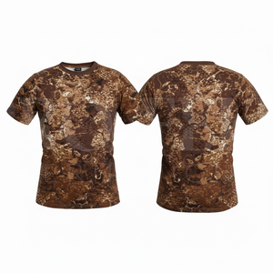 เสื้อยืดพิมพ์ลายตามสั่ง แขนสั้น คอกลม ระบายอากาศได้ดี เสื้อยืดลำลองน้ำหนักเบา เสื้อผ้ากีฬากลางแจ้ง - Product Image 5