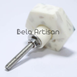 Tiradores de Madera y Resina para Gabinetes, los Más Vendidos, Tiradores de Mármol con Color, Forma y Tamaño Personalizados, Hechos en India - Product Image 1