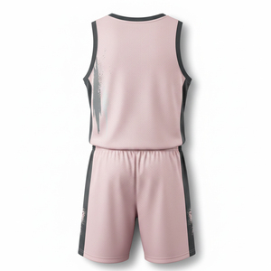 Uniforme de baloncesto personalizado con paneles de malla sublimados, de secado rápido, flexible, para entrenamiento, venta al por mayor, uniforme deportivo para equipos de adultos. - Product Image 3