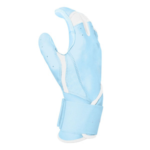 OEM Customizable Goat Leather Beisbol Batting Gloves Hand Protection for Baseball Bateo - Product Image 3