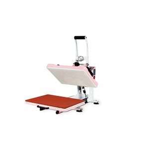 Macchina pressa per indumenti industriali 12x15 semiautomatica con Base aperta e scorrevole - Product Image 1