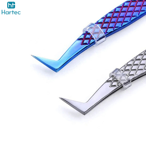 In Multi Colors Application Tool Multi Shapes & Purposes Grafted Tweezers Non-Slip Grip Lash Extension Tweezers For Volume - Product Image 5