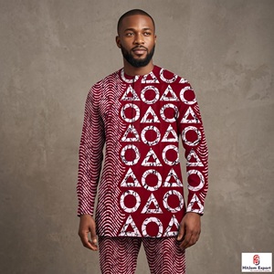 High Quality African Wax Print Cotton Fabric Custom Fashion Wedding Event Wear OEM ODM Textile Manufacturer - Product Image 5