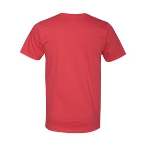 T-shirts décontractés à col rond pour hommes, 100% coton, fitness, haute qualité, couleur unie, tricotés, respirants, séchage rapide, écologiques - Product Image 2