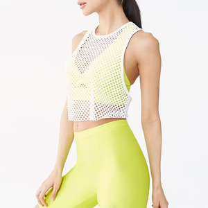 Ensemble de soutiens-gorge de sport sans couture à dos nu et col en U pour femme, respirant, à maintien élevé, pour l'entraînement, personnalisable - Product Image 6