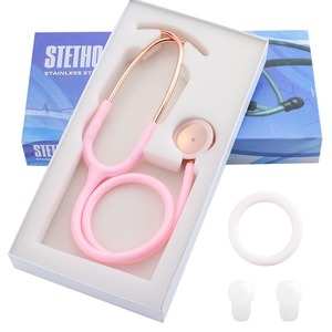 Stéthoscope à double tête, instrument d'examen médical avancé pour les hôpitaux, les cliniques, les infirmières, la formation médicale et les patients - Product Image 4