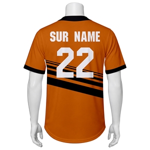 Wida Sports Camisetas de Béisbol Personalizadas con Nombre de Equipo Impreso en la Parte Delantera, Secado Rápido, Transpirables, Antibacterianas, 100% Poliéster, Ropa Deportiva Premium - Product Image 3