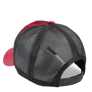 Casquette de camionneur en velours rouge avec broderie personnalisée, casquette de camionneur en velours respirante avec dos en maille, séchage rapide, légère - Product Image 4