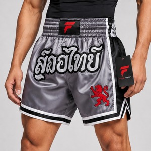 Shorts de Muay Thai confortables, conçus avec des matériaux respirants offrant une mobilité flexible et des performances fiables au quotidien. - Product Image 5