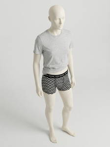 Calzoncillos bóxer de algodón tejido transpirable y ecológico para hombre, talla grande - Product Image 3
