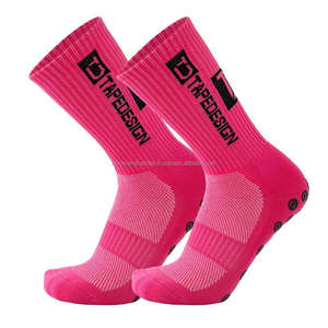 Calcetines Deportivos al Por Mayor con Diseño de Cinta Adhesiva, Calcetines de Fútbol Antideslizantes, Calcetines de Baloncesto Personalizados, Absorbentes de Sudor y Transpirables para Hombre - Product Image 5