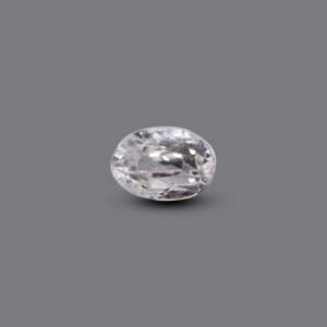 Loose Cubic Zirconia Gemstone 45 Carat 4x6mm-White Synthetic Stone for Fine Jewelry - Product Image 1