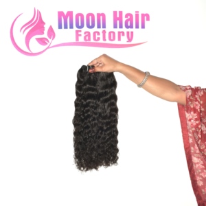 Mèches de cheveux humains indiens Remy bouclés à pointe émoussée, à boucles définies, volume complet pour coiffures à coudre - Product Image 4