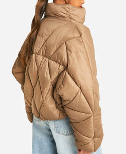 New Style Winter casual wear <b>Women</b> <b>Puffer</b> <b>jacket</b> <b>cropped</b> Down coat Plus Size Breathable custom DTF printed logo ladies <b>jacket</b> - Product Image 4