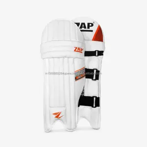 Hecho EN LA India Ultimate Comfort Quality Equipo deportivo de protección ZAP Airy Lite Cricket Batting Rodilleras para la venta - Product Image 1