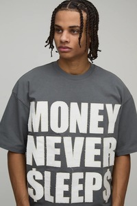 Camiseta de algodón extragrande para hombre, corte holgado, hombros caídos, estilo casual, streetwear, moda de verano - Product Image 5