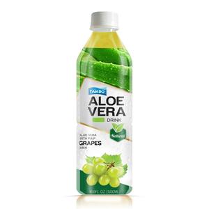 Tan Do Aloe Vera 500ml Botella PET Baja en Grasa con Sabor a Piña, Maracuyá, Mango y Agua de Coco 10 Brix, Bebida para Batir, 24 Meses - Product Image 1