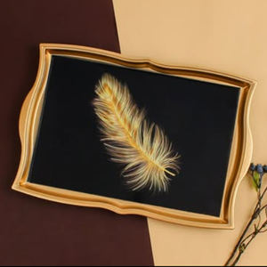 Bandeja de Resina Epoxi Hecha a Mano con Diseño de Ángel Astronauta, Ecológica y Pulida, de Tamaño Personalizado, Accesorios para Mesa de Cocina y Hogar - Product Image 1