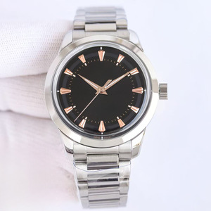 Montre mécanique automatique de luxe en acier inoxydable platine éternel pour homme, idéale pour les affaires et les trajets quotidiens - Product Image 2