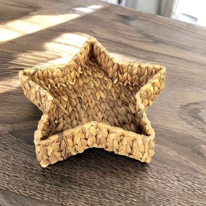 Star shaped basket xmas decorations high quality home storage <b>container</b> <b>water</b> hyacinth baskets - Product Image 6