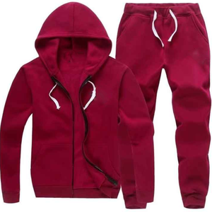 Ensembles de survêtements d'hiver pour hommes MATEX SPORTS, 2 pièces, décontractés, athlétiques, respirants, en polyester/coton, avec fermeture à cordon - Product Image 2