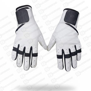 Gants de frappe de Baseball professionnels en cuir véritable de haute qualité respirant Durable doux confortable meilleure prise en main sur mesure - Product Image 5