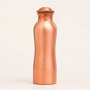 ขวดน้ำทองแดงคุณภาพสูงขายส่ง งานแฮนด์เมด ขวดน้ำทองแดงแบบเรียบ สำหรับสำนักงานและกิจกรรมกลางแจ้ง  รับสกรีนโลโก้ จำนวนมาก - Product Image 6