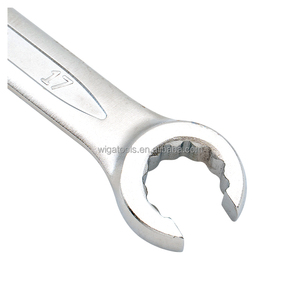 Llave de tuercas abocinadas métricas CR-V HRC44-48 DIN3118 12Pt 15 °   Herramienta de Reparación de Líneas de Freno para Automóviles Offset - Product Image 4