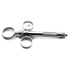Seringue dentaire en acier inoxydable réutilisable, type cartouche aspirante manuelle, outil d'injection professionnel pour anesthésie dentaire - Product Image 5