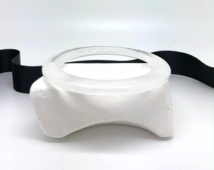 <b>Clear</b> WHITE Premium <b>Resin</b> Bangle Lightweight Comfortable Wear Artistic Stylish <b>Resin</b> Bangles - Product Image 3