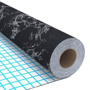 Black Stone 196.9"x35.4" PVC Self-Adhesive Furniture Film <b>Edge</b> <b>Banding</b> - Product Image 4