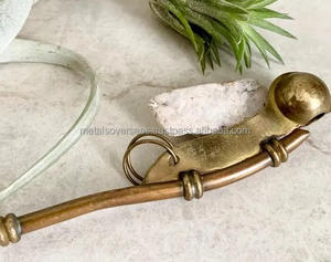 Sifflet de marin vintage en laiton, sifflet de signalisation maritime traditionnel pour la décoration et les cadeaux - Product Image 2