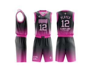 Nouveaux maillots de basket-ball de haute qualité, uniformes de sport, vente en gros, impression personnalisée, sans manches, en vente - Product Image 1